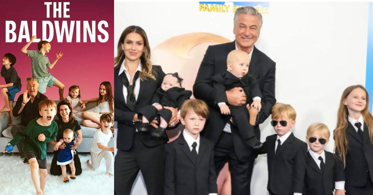 Split photo of Alec Baldwin's family, TLC reality show