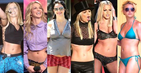 //britney spears stomach throughout years photos pp sl gal