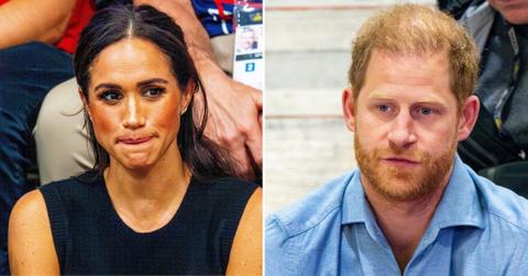 Split photo of Meghan Markle, Prince Harry