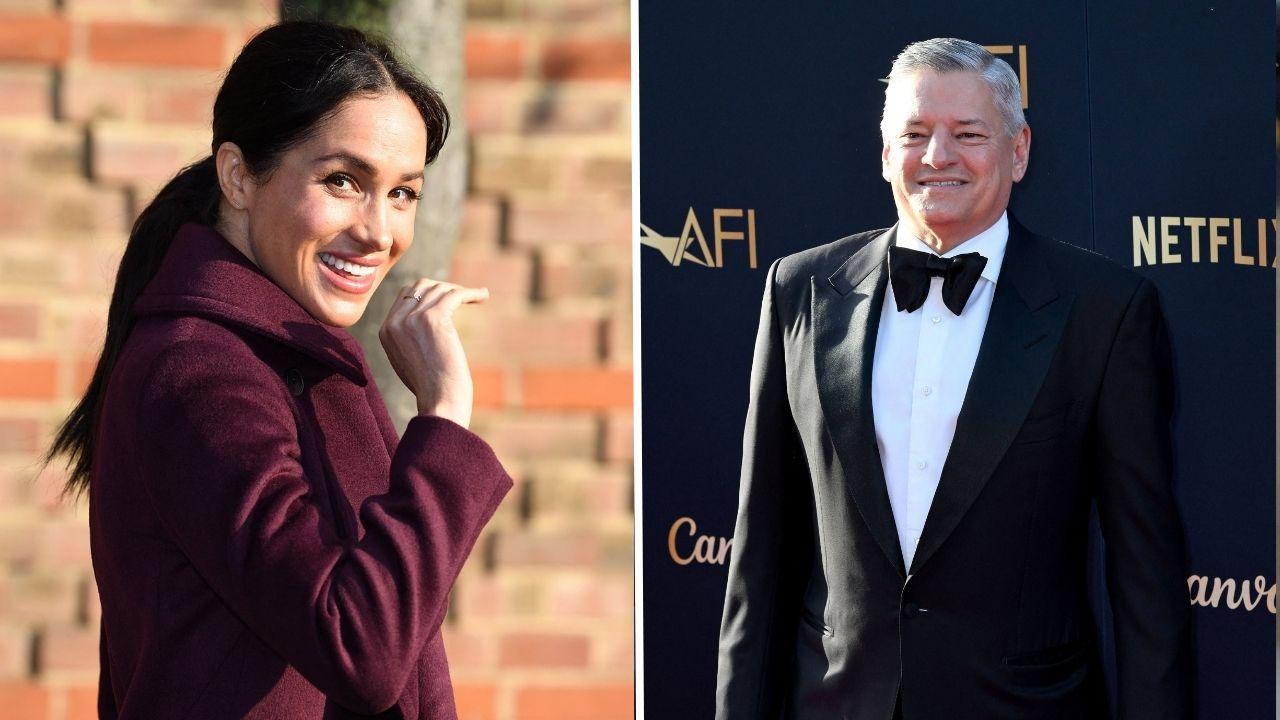 Photo of Meghan Markle and Ted Sarandos