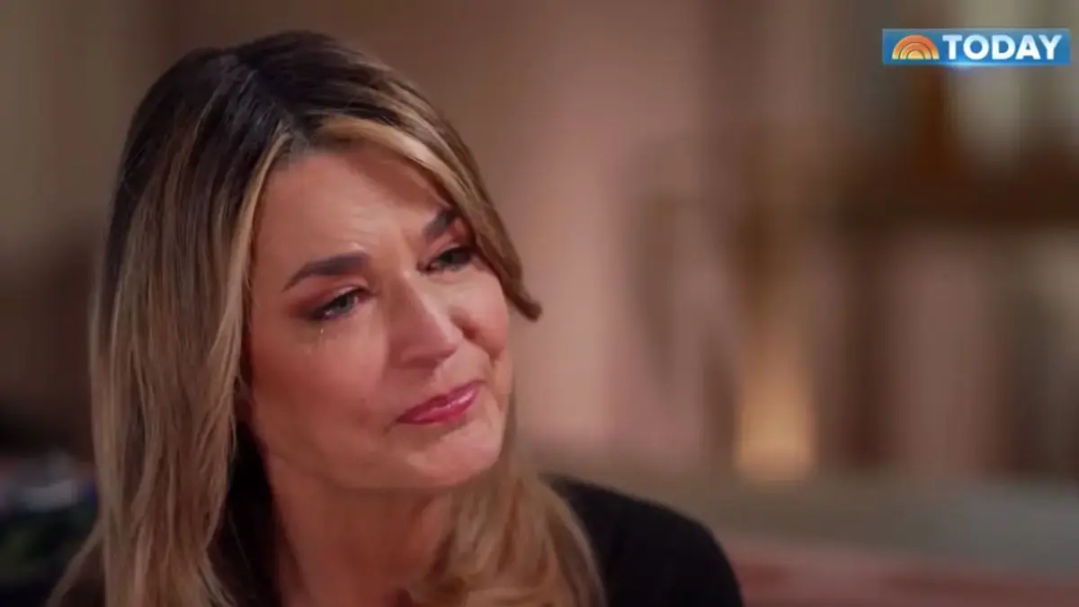 Savannah Guthrie apologized to her mother and family during her emotional interview.