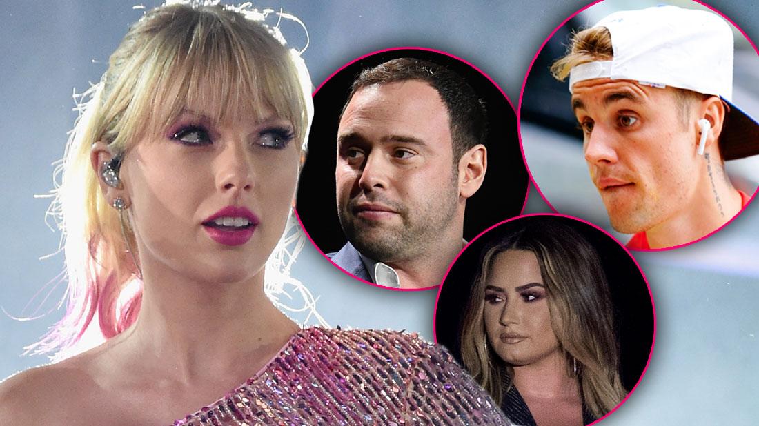 Taylor Swift Opens Up About How Kanye West and Scooter Braun Feuds