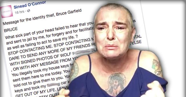 Sinead O’Connor Facebook Rant