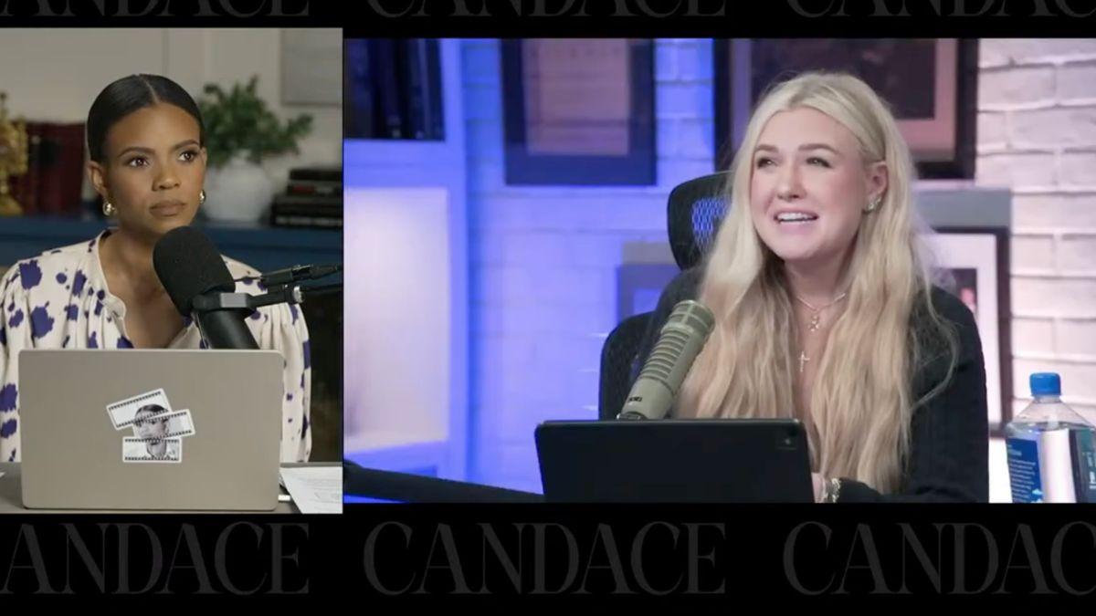 Photo of Candace Owens, Erika Kirk