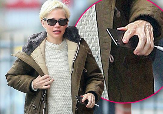 //michelle williams veiny hands nyc pp