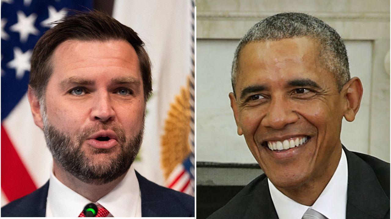 picture of JD Vance and Barack Obama