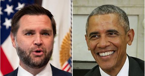 picture of JD Vance and Barack Obama