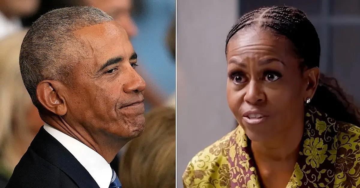 Photo of Barack Obama, Michelle Obama