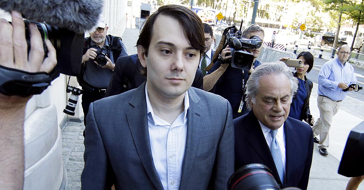 martin shkreli caught contraband phone jail pharma business daraprim scandal