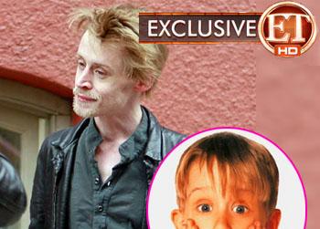 //macaulay culkin gaunt entertainment tonight