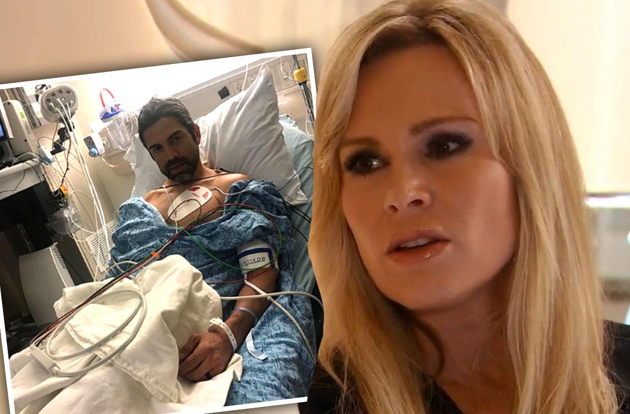 //RHOC Tamra Judge Husband Eddie Hospitalized p