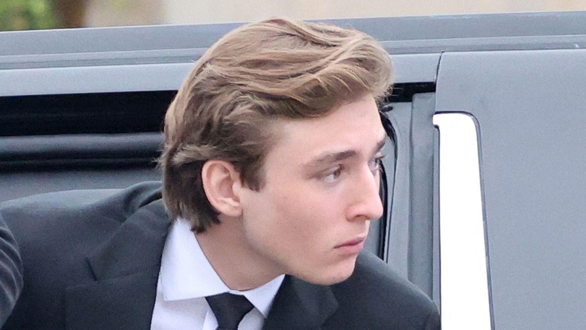 A photo of Barron Trump