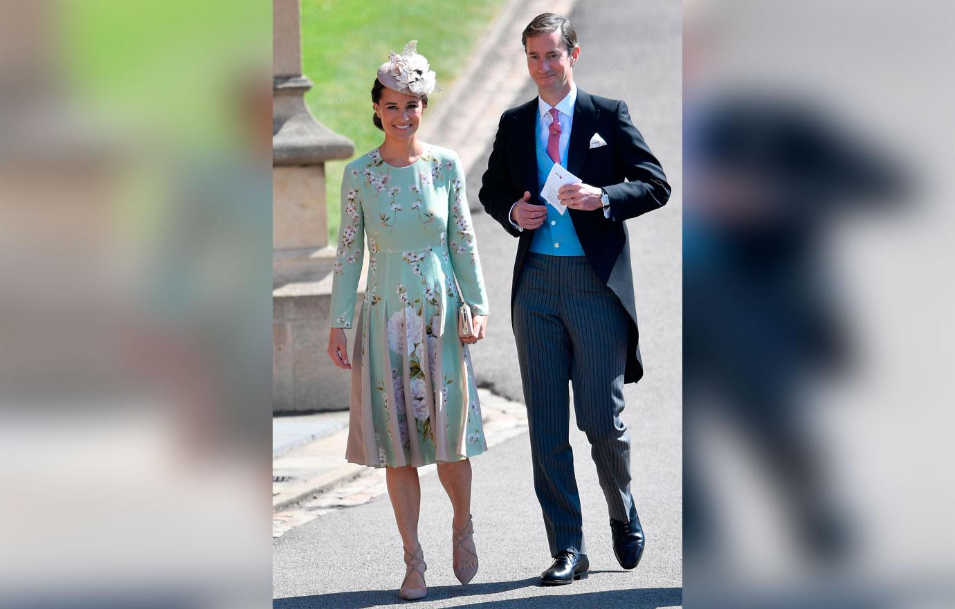 royal wedding pippa middleton pregnant baby bump photos