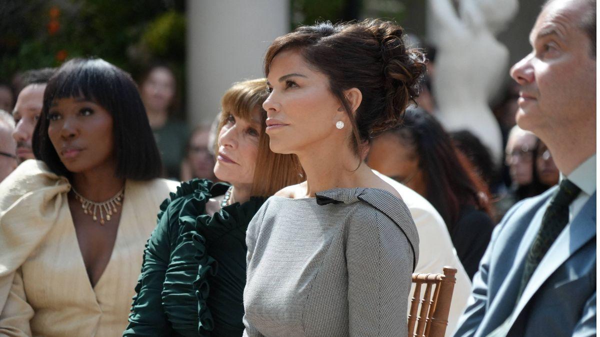 Photo of Lauren Sanchez and Anna Wintour 