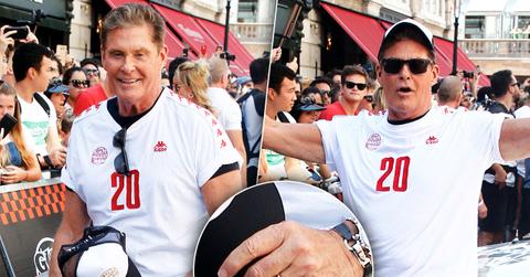 David Hasselhoff Wedding Ring Young Wife