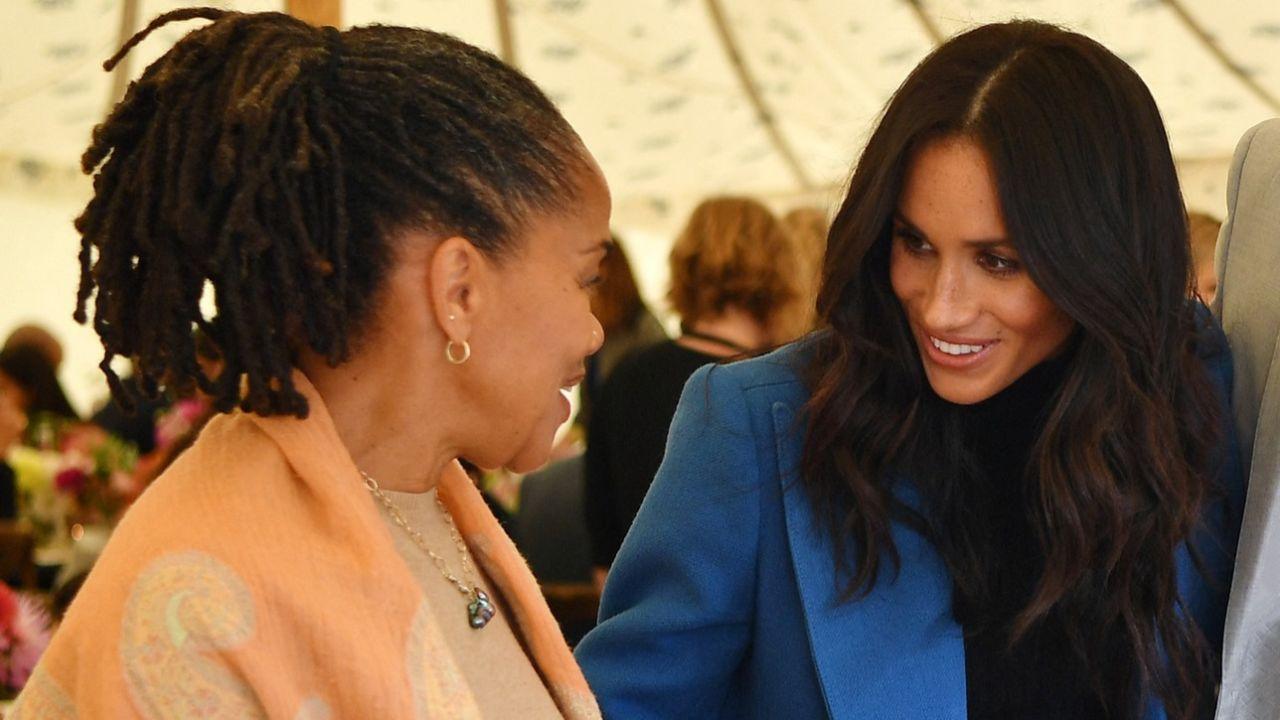 Photo of Meghan Markle and Doria Ragland
