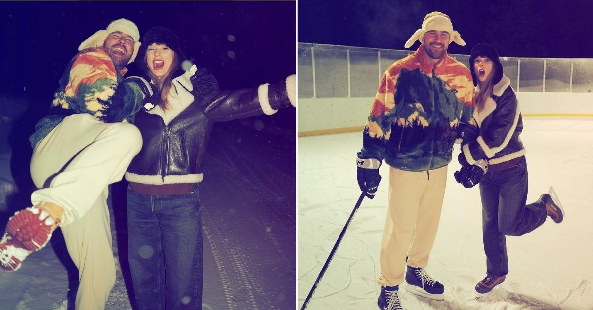 picture of Travis Kelce and Taylor Swift