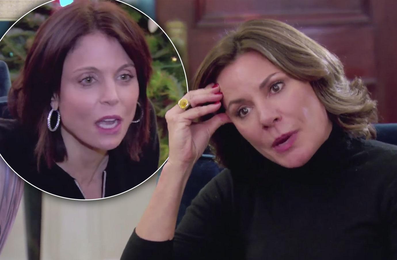 rhony recap bethenny frankel begs luann dagostino