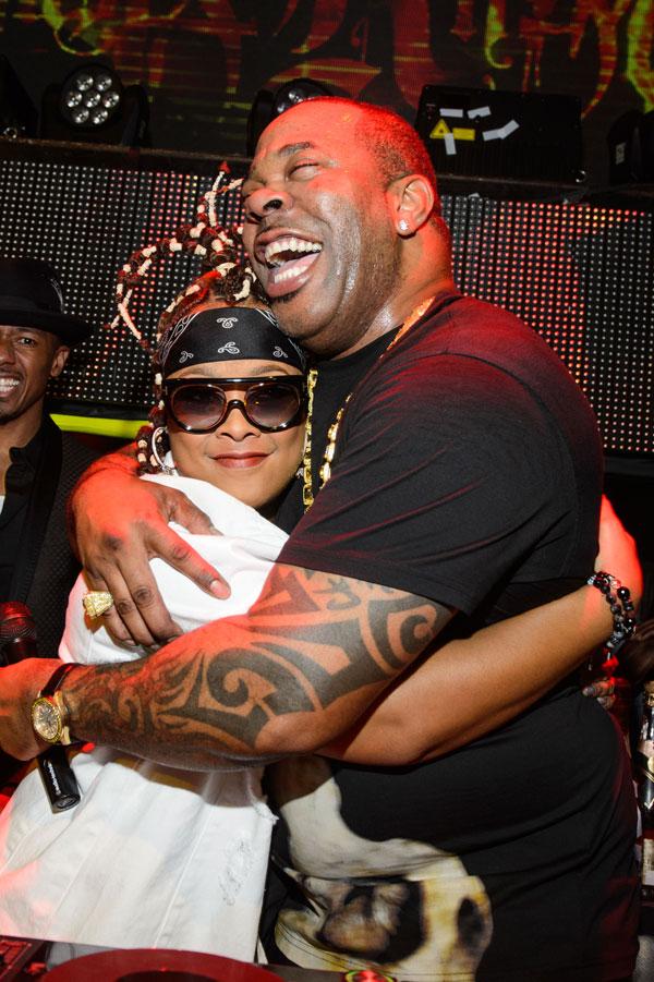 //Da Brat and Busta Rhymes Celebrates TAO Las Vegas  Year Anniversary