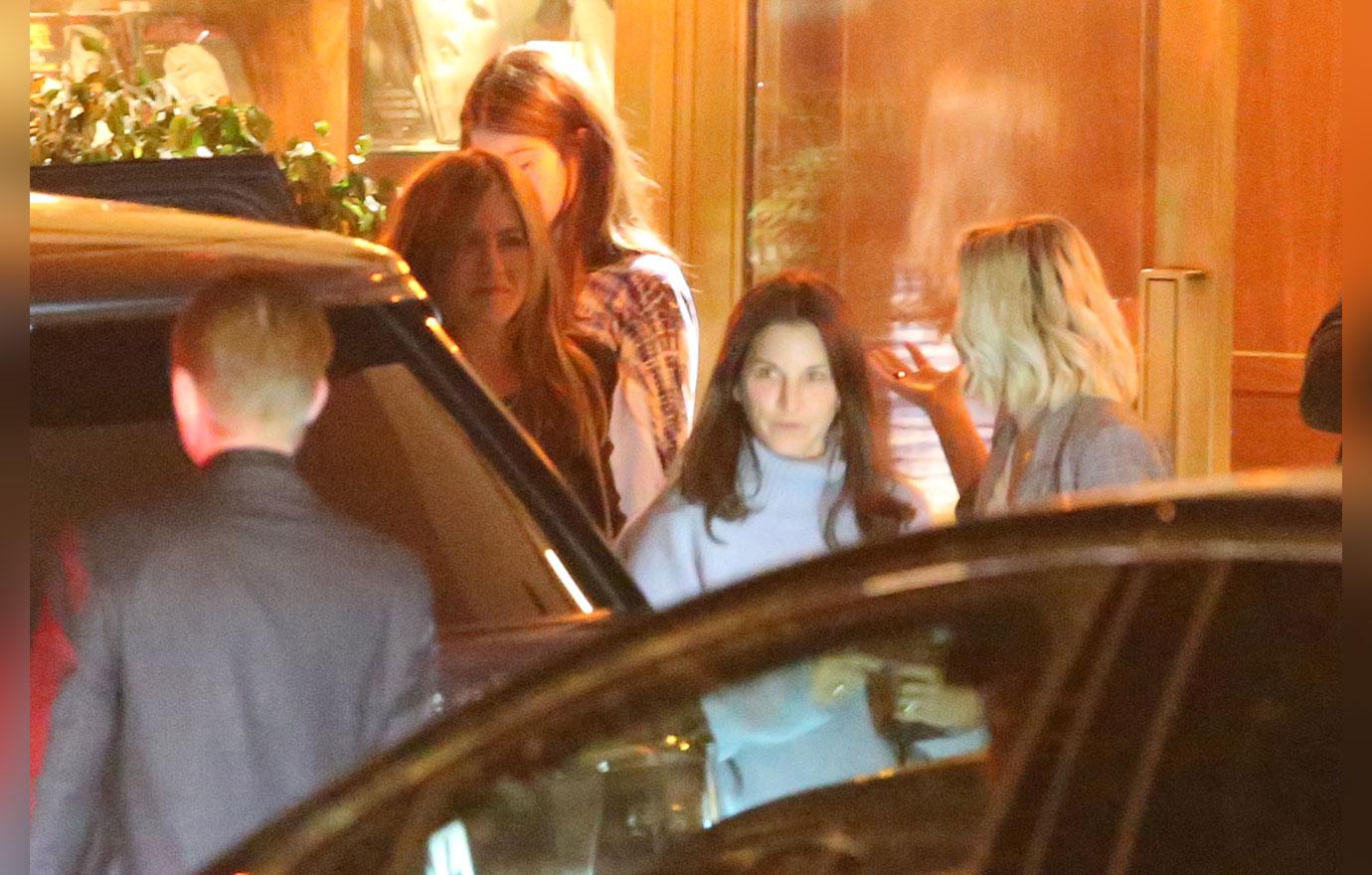 Jennifer Aniston Has Friend Dinner Amid Memoir Reveal