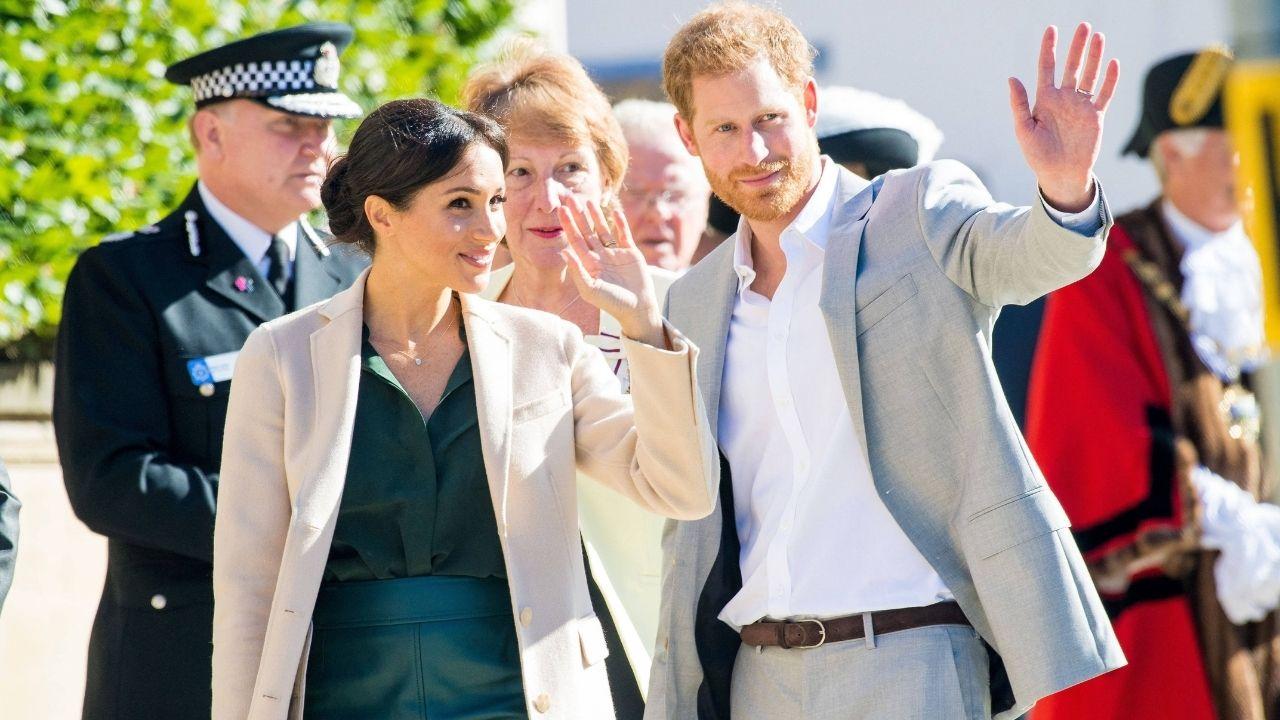 Photo of Prince Harry and Meghan Markle