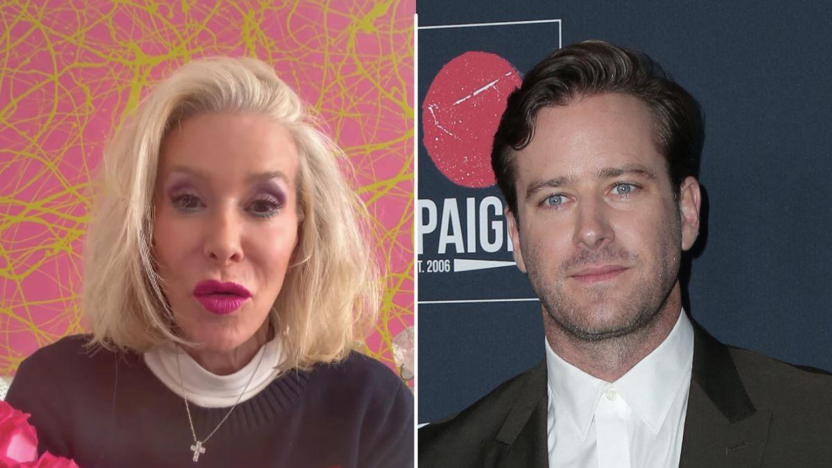 Armie Hammer's mom has launched a podcast amid Cannibal Scandal defending celebrities like her son.