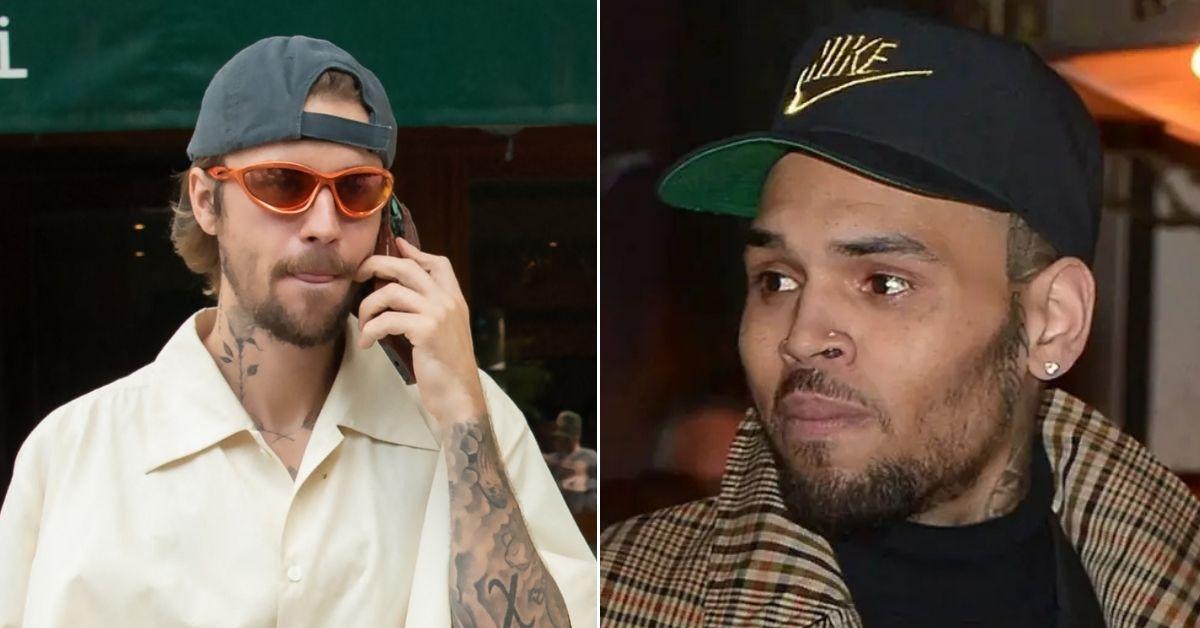 Photo of Justin Bieber and Chris Brown 