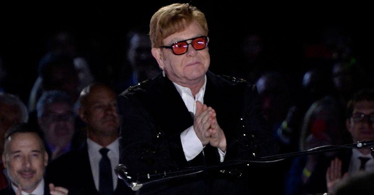 elton john weeping over his drug and booze