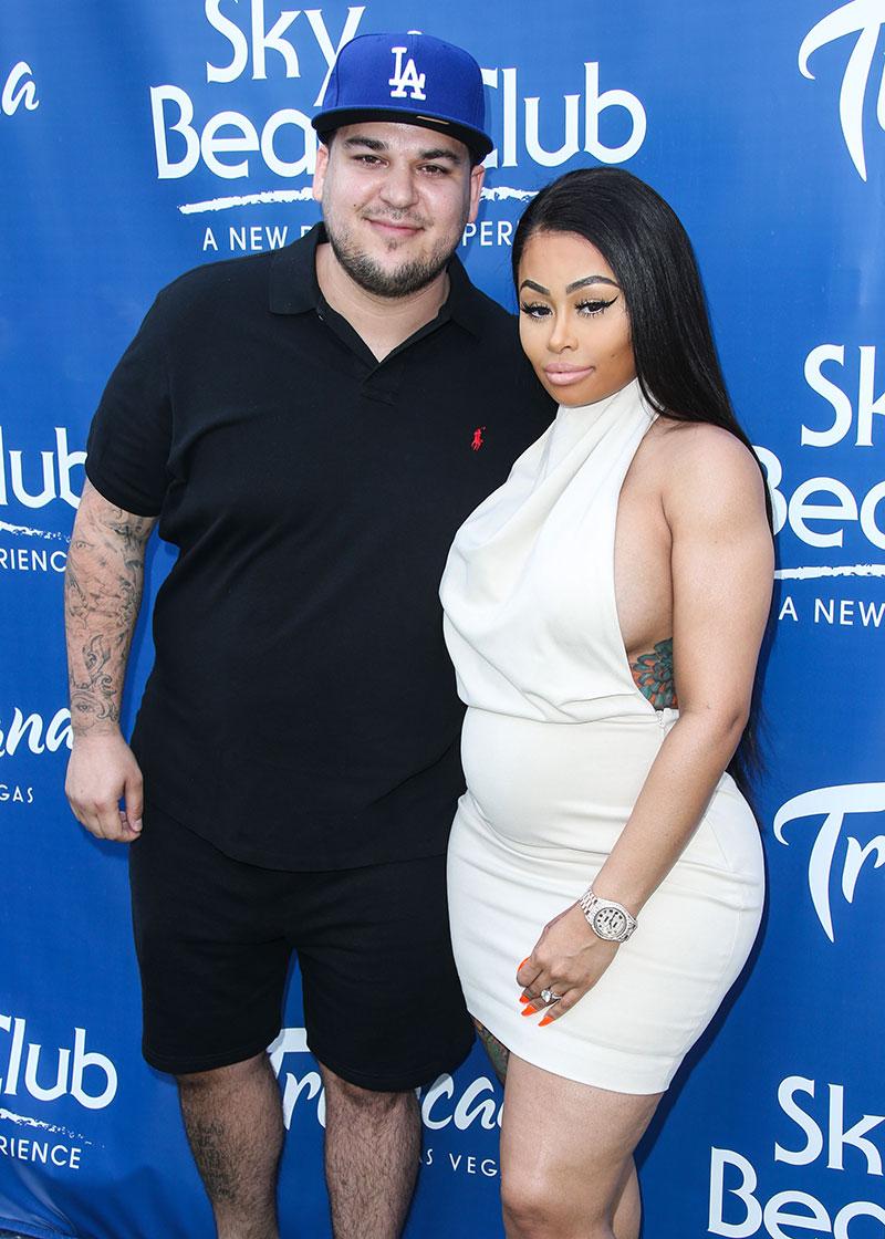 kuwtk kim kardashian rob kardashian blac chyna engagement fake