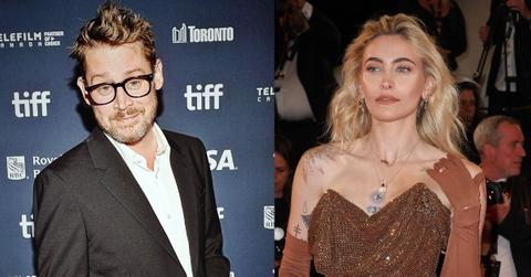photo of Macaulay Culkin and paris jackson