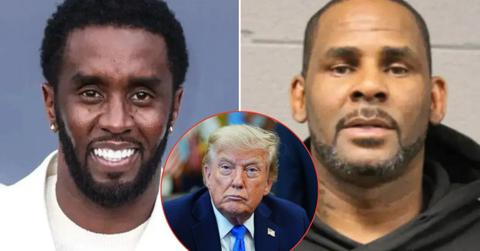 Photo of Sean 'Diddy' Combs, R Kelly, Donald Trump