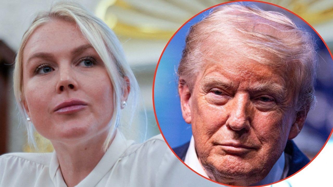Photo of Karoline Leavitt and Donald Trump