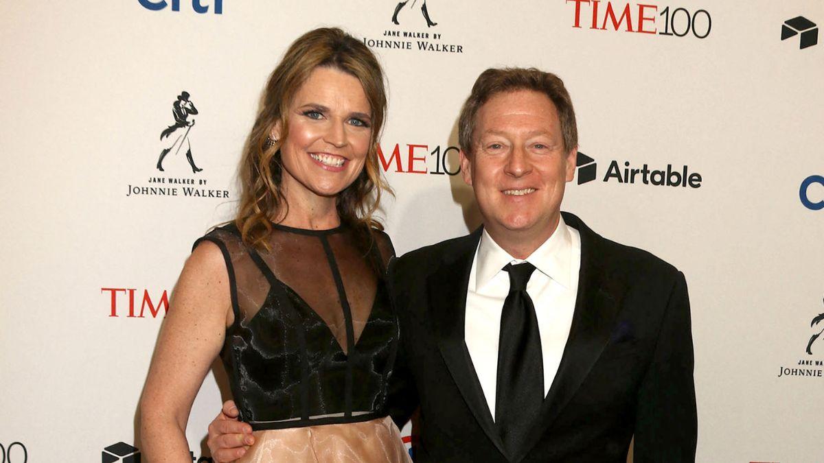 Photo of Savannah Guthrie, Michael Feldman