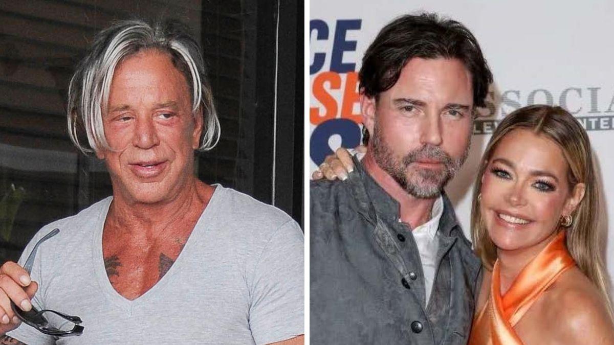 Photo of Mickey Rourke, Denise Richards, Aaron Phypers