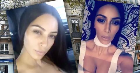 kim kardashian snapchats gunpoint tied up robbed