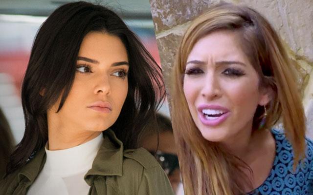 Farrah Takes A Swing At Kendall After 'Kocktails With Khloe' Diss
