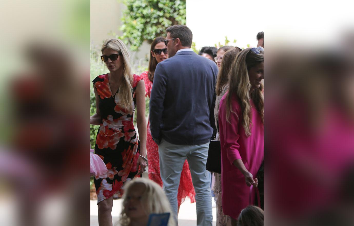 Jennifer Garner & Ben Affleck Attend Easter Sunday Church With Their Mini-Me Kids!