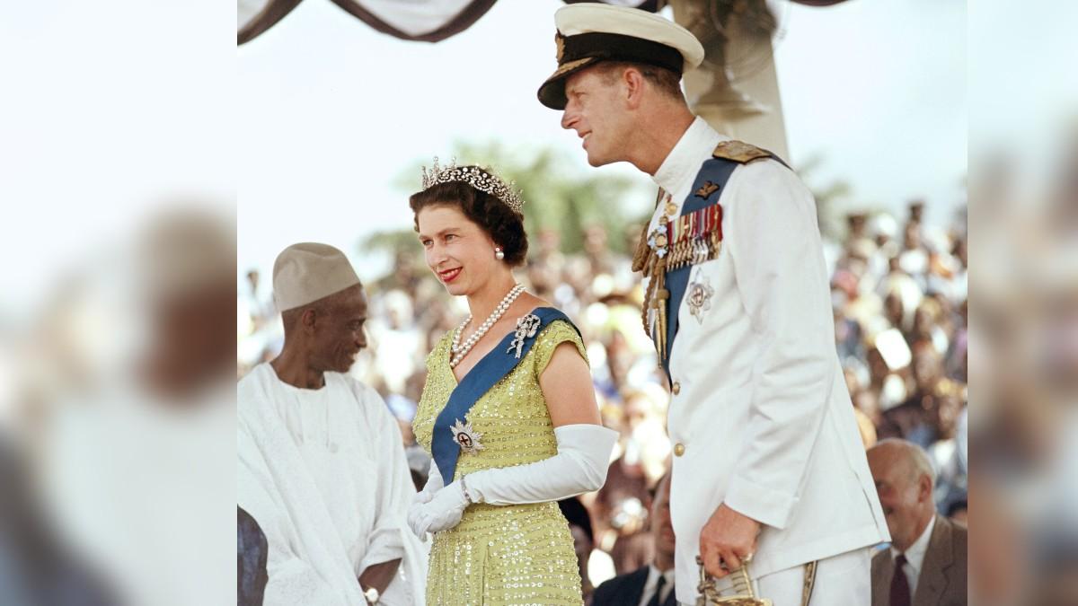 Photo of Queen Elizabeth and Price Philip