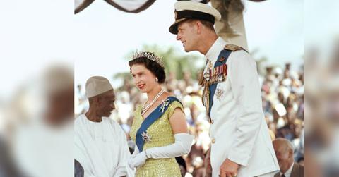 Photo of Queen Elizabeth and Price Philip