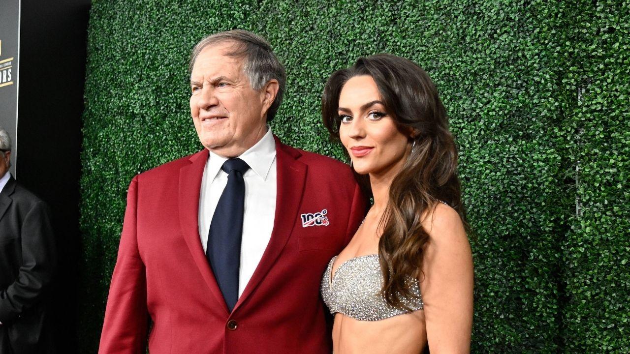 Picture of Bill Belichick and Jordan Hudson