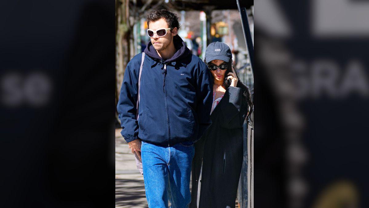 picture of Harry Styles and Zoë Kravitz