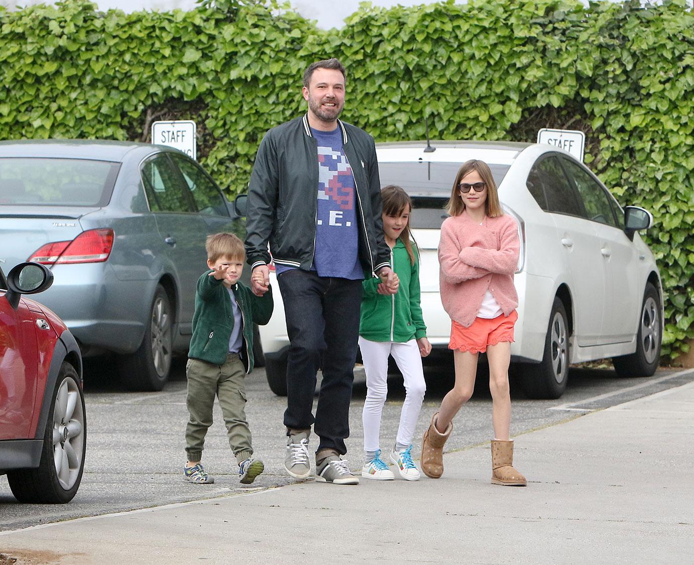 //ben affleck kids church