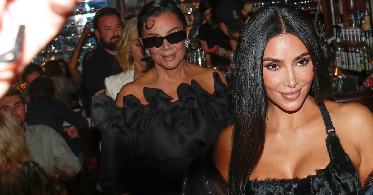 Photo of Kris Jenner and Kim Kardashian