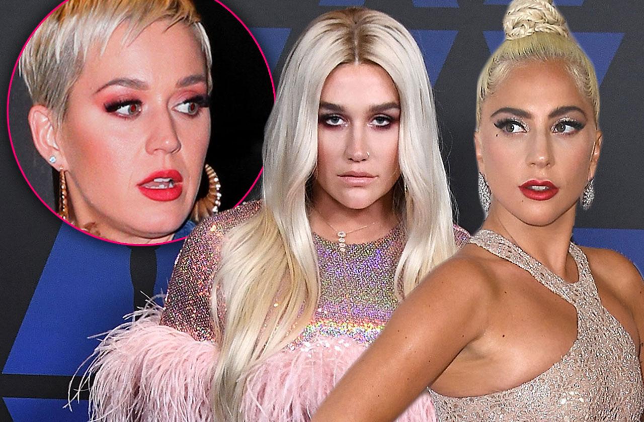 Kesha Lady Gaga Slammed Katy Perry Mean Texts