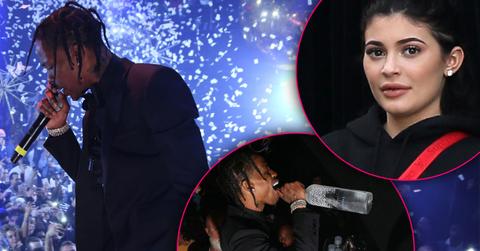 //travis scott parties without kylie jenner pp