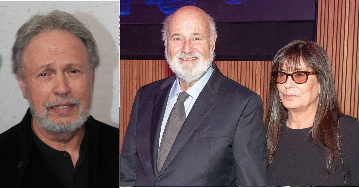 picture of Billy Crystal and Rob Reiner and Michele Singer