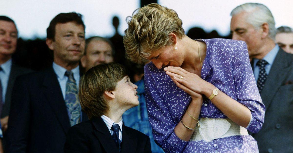 Photo of Prince William, Princess Diana