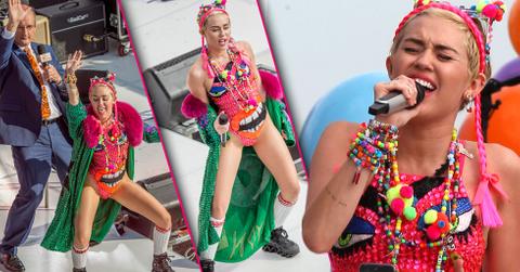 //miley cyrus performs in sydney