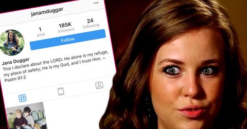 jana duggar gets Instagram