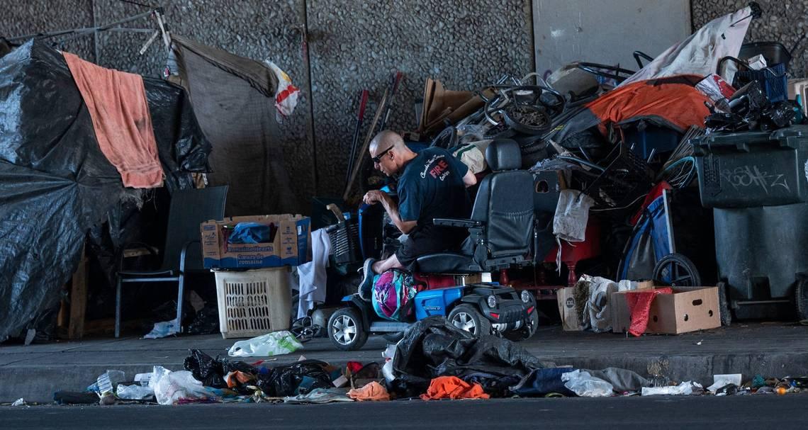 sacramento homeless encampment mega